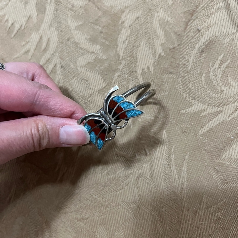 Gently loved women’s butterfly bracelet - Picture 2 of 5